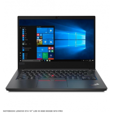 NOTEBOOK LENOVO E14 14'' LED I5 8GB 500GB W10 PRO